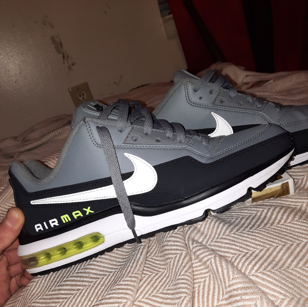 Nike Air Max LTD Mens Size 10.5 (Grey/White/Volt)